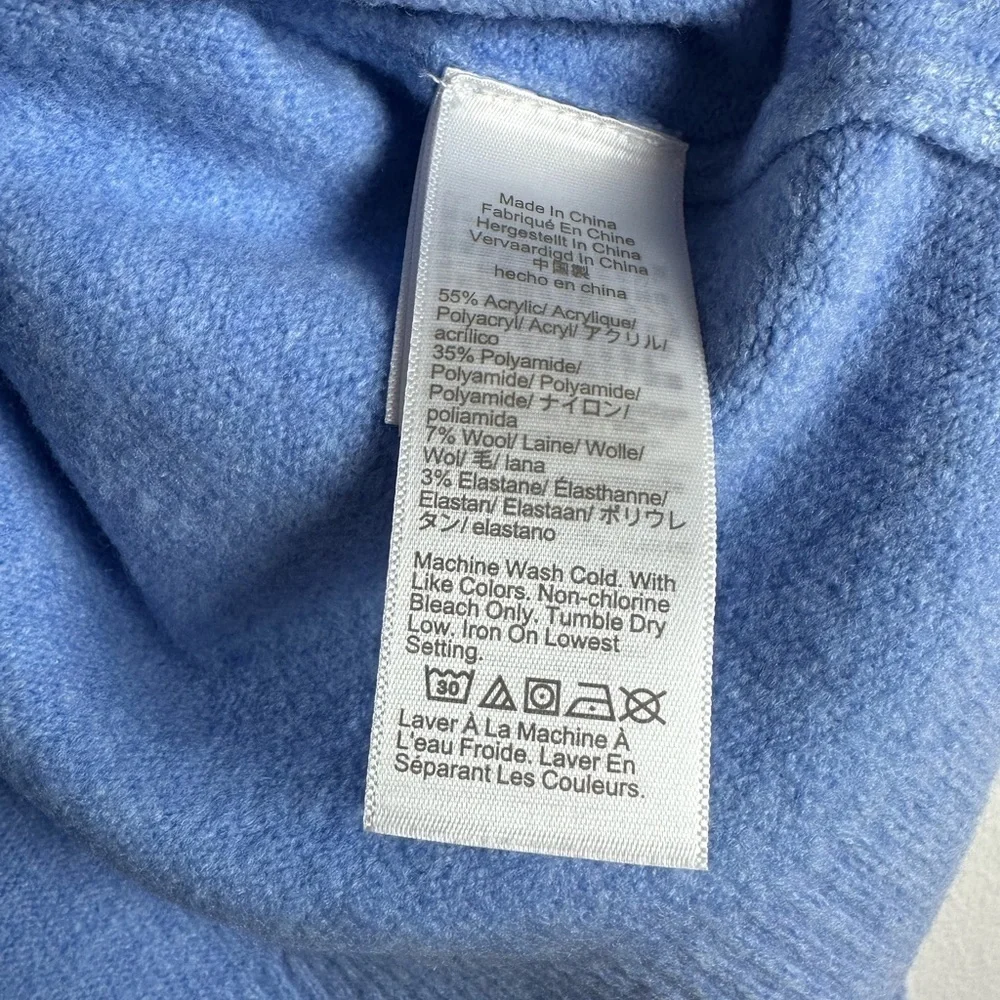 J.Crew Women’s Extra-Soft Blue Crewneck Pullover Sweater XS NWT